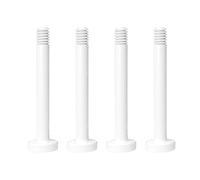 WKabnkn Tornillos para ventilador de computadora de 25 mm de grosor, fijación de extensión 6#32, montaje simple y funcionalidad mejorada, juego de 4 unidades, sin herramientas