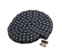 WKAIYUAN Cadena T8F con eslabón de repuesto for Mini Dirt BIKE Quad ATV 47cc 49cc Minimoto Pocket Bikes(Black T8F-118L)