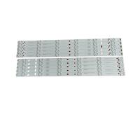 WKAIYUAN Juego de 10 Tiras de retroiluminación LED ZDCX50D12R-ZC21FG-01 ZDCX50D12L-ZC21FG-01 CX500DLEDM-MANTA LED95001 de Aluminio