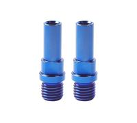 WKAIYUAN Sistemas de soporte freno en V M10 for bicicleta, tornillo for poste base columna, perno titanio, pivote for cuadro, piezas horquilla for bicicletas, 1 par(Blue)