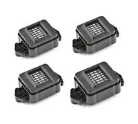 WKAIYUAN Tapa Superior for Impresora UV solvente, 4 Uds., for XP600 TX800 DX6 DX8 DX9, Cabezal de impresión FA09050 F192040, estación de Tapa de plóter de Cabezal de impresión