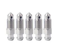 WKAIYUAN Tornillo de purga de aceite for freno de motocicleta, M6/M8/M10, de titanio, for pinza de freno, 5 unidades(5pcs Titanium,M8 Pitch1.25mm)