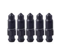 WKAIYUAN Tornillo de purga de aceite for freno de motocicleta, M6/M8/M10, de titanio, for pinza de freno, 5 unidades(5pcs Black)