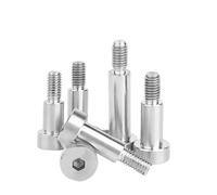 WKAIYUAN Tornillos de cabeza hueca hexagonal de acero inoxidable 304, tornillos de hombro, perno de cojinete, tapón, tornillo M3 M4(12mm,D5x M4 (5pcs))