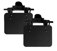 wkao 2 parches para ojos de tiro, protectores de plástico para tiro con arco, deportes y corrección de la salud ocular, diseño simple de clip