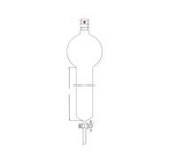 WKEWANG Columna de cromatografía Flash con Esfera de Almacenamiento, sin Placa de, sin conexión, unión Mejorada 24/40, Apertura de PTFE de 4 mm, C37(C378060JQ)