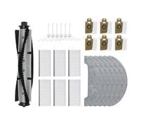 WKFBIFLY Compatible con Tama H14, Innos Innos R7, Lihas Lhhas Lh90, accesorios for aspiradoras robot, bolsa for polvo, filtro HEPA, rodillo, cepillo lateral, paño de fregona - B27C