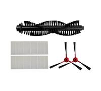 WKFBIFLY Filtro HEPA, cepillo principal, cepillo lateral, paño de fregona, compatible con aspiradora robótica 360 C50 G50, repuestos, accesorios, cepillo giratorio