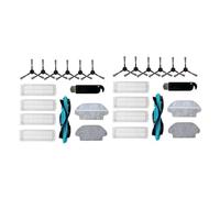 WKFBIFLY Juego de 2 cepillos, trapos, rodillos y filtros HEPA compatibles con Xiaomi Mop P V2 Pro V3 SE V-RVCLM21B, accesorios for robot aspirador.