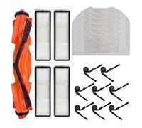 WKFBIFLY Kit de paño mopa con filtro cepillo repuesto, Compatible Robot aspirador Xiaomi S40 OV81, juego completo accesorios for limpieza del hogar(B)