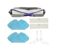 WKFBIFLY Paño de fregona y cepillo principal compatibles con Rowenta Explorer X-Plorer Serie 60 RR7455 RR7447WH, accesorios y piezas for aspiradora robot.