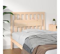 WKIEQACO Cabecero de cama de 105,5 x 4 x 100 cm, madera maciza de pino, camas y accesorios, cabeceros y estribos