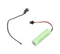 Wkldjf 18650 - Conductor de celda de cilindro de carcasa de batería falsa para ventilador de juguete, reloj de luz LED