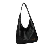 Wkldjf Bolsa de piel sintética para las axilas para mujer, bolsa de hombro con compartimentos espaciosos, correa cómoda, casual, esencial, cómoda bolsa de correa ancha, Black, One Size