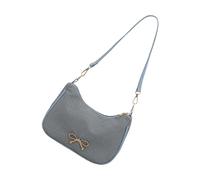Wkldjf Bolso de hombro contemporáneo para mujer, espacioso, de piel sintética, para axilas, cómodo, diseño de correa, oficina, viajes, uso diario, oficina, Blue, One Size