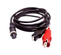 Wkldjf Cable de extensión de 2 pines de alta compatibilidad para S400, S400J, 400MT, 400J, 300, S300, S300J, carretes de pesca eléctricos de 3 metros de línea de transmisión