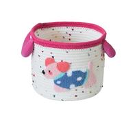 Wkldjf - Caja de almacenamiento para niños, diseño de dibujos animados, portátil, para la escuela, hogar, materiales seguros, fácil mantenimiento