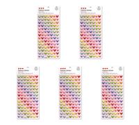 Wkldjf Calcomanías gruesas de espuma 3D, coloridas, seguras, para profesores y padres, para fomentar el buen comportamiento, suministros de fabricación de diarios, decoración de acero