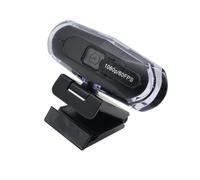 Wkldjf Cámara web de enfoque automático 4K negra con luces dinámicas 1080P 60fps / 4K30fp para múltiples plataformas de uso web para juegos