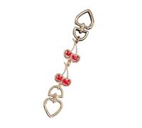 Wkldjf Cherries - Extensión de cadena de metal ajustable para bolso de mano, accesorios de joyería