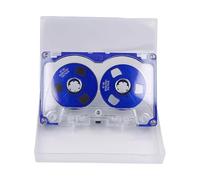 Wkldjf Cinta vacía de carrete de metal de doble cara de 50 minutos para música, cinta vacía para canciones