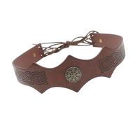 Wkldjf Diadema de corona de rey cosplayer de alta calidad para disfraz de gladiadores romanos antiguos y eventos de rol, cómoda diadema