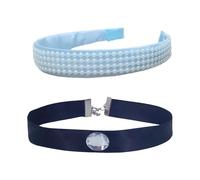 Wkldjf Diadema y gargantilla de princesa para niñas pequeñas, accesorio de disfraz de aventura mágica