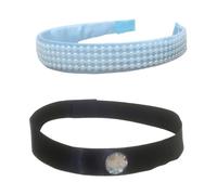 Wkldjf Diadema y gargantilla de princesa para niñas pequeñas, accesorio de disfraz de aventura mágica