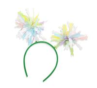Wkldjf Diademas de orejas de conejo con diseño de flores, aros únicos para el pelo, varios estilos, accesorios para fiestas