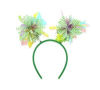 Wkldjf Diademas de orejas de conejo con diseño de flores, aros únicos para el pelo, varios estilos, accesorios para fiestas