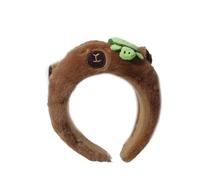 Wkldjf Diademas festivas de capibara para fiestas, festivales de música, accesorios de cabina de fotos para fotografía de niñas