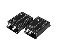 Wkldjf Dispositivo de procesamiento coaxial de dos canales soporta 1 a dos mezcladores de señales para aplicaciones de observación de seguridad, combinador de indicación AHDs