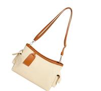 Wkldjf Elegante bolsa de hombro individual de gran tamaño con múltiples compartimentos, práctica bolsa cruzada de poliuretano para el trabajo, viajes y uso diario, bolsa organizada para mamá, Ow, One