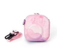 Wkldjf Funda rígida de transporte para cámara con correas de hombro para cámara Mini7+/8/9/12, degradados de color, Nubes de ensueño