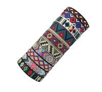 Wkldjf Juego de 10 pulseras tejidas multicolor de la amistad, bohemias, hechas a mano, pulseras trenzadas coloridas con adornos