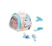 Wkldjf Juguete electrónico de peluche para mascotas, conejo robótico para niños pequeños, juego de rol de aprendizaje temprano, criar un animal