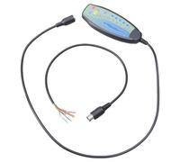 Wkldjf Mando a distancia hembra de 8 pines para sillas reclinables eléctricas, modos de masaje de calefacción ajustable, 12 V CC, cable de 20 pulgadas