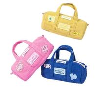 Wkldjf Multiurpose - Estuche de mano de pana para lápices, bolsa cruzada para bolígrafos, bolsa organizadora de bolígrafos de viaje para estudiantes, niños y estudiantes, a