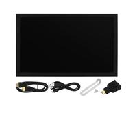 Wkldjf Pantalla LCD de 7 pulgadas HD720P Monitor multimedia de 1.5 W, altavoz compatible con HDTV, entradas VGA AV para transmisión de juegos, pantalla de alta resolución con múltiples entradas