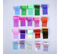 Wkldjf Papel colorido para efecto reflectante para decoración de moldes de resina, fabricación de joyas