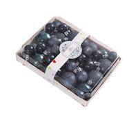 Wkldjf Paquete de 42 adornos de bolas de Navidad colgantes para decoración de árbol de tarta, mesa de día festivo