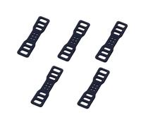 Wkldjf Paquete de 5 correas de silicona flexibles de alta elasticidad, resistentes a la intemperie, para diversas actividades al aire libre