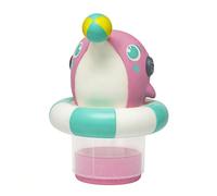 Wkldjf Purificadores flotantes de piscina con clorador, dispensador de cloro flotante para piscinas domésticas, dispensador automático de tabletas de cloro