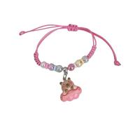 Wkldjf Sweet Styles - Cadena de muñeca de color macaron para niños con longitud ajustable y materiales suaves para fiestas