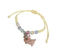 Wkldjf Sweet Styles - Cadena de muñeca de color macaron para niños con longitud ajustable y materiales suaves para fiestas