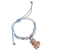 Wkldjf Sweet Styles - Cadena de muñeca de color macaron para niños con longitud ajustable y materiales suaves para fiestas