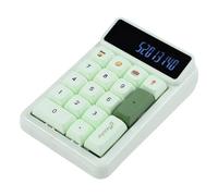 Wkldjf Teclado numérico USB mecánico de 500 mAh para portátiles y computadoras de escritorio, teclado intercambiable en caliente y silencioso