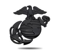 Wkldjf & US Marine Corps - Adhesivo de metal para automóvil con forma 3D, perfecto para calcomanías patrióticas del Cuerpo de Marines