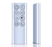 WKOLF Juego de mandos a distancia de repuesto para Dyson Ventilador TP04 DP04 TP06 TP07 TP09 TP4A TP4B no apto para otros modelos, color plateado