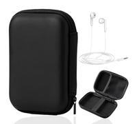 WKRTDY 1pcs Funda rígida para SSD Externo, HDD y Memoria Externa, Protección Universal para Discos de 2,5 Pulgadas y SDD, Bolsa Protectora Negra, ¡Protege tus datos en cualquier lugar